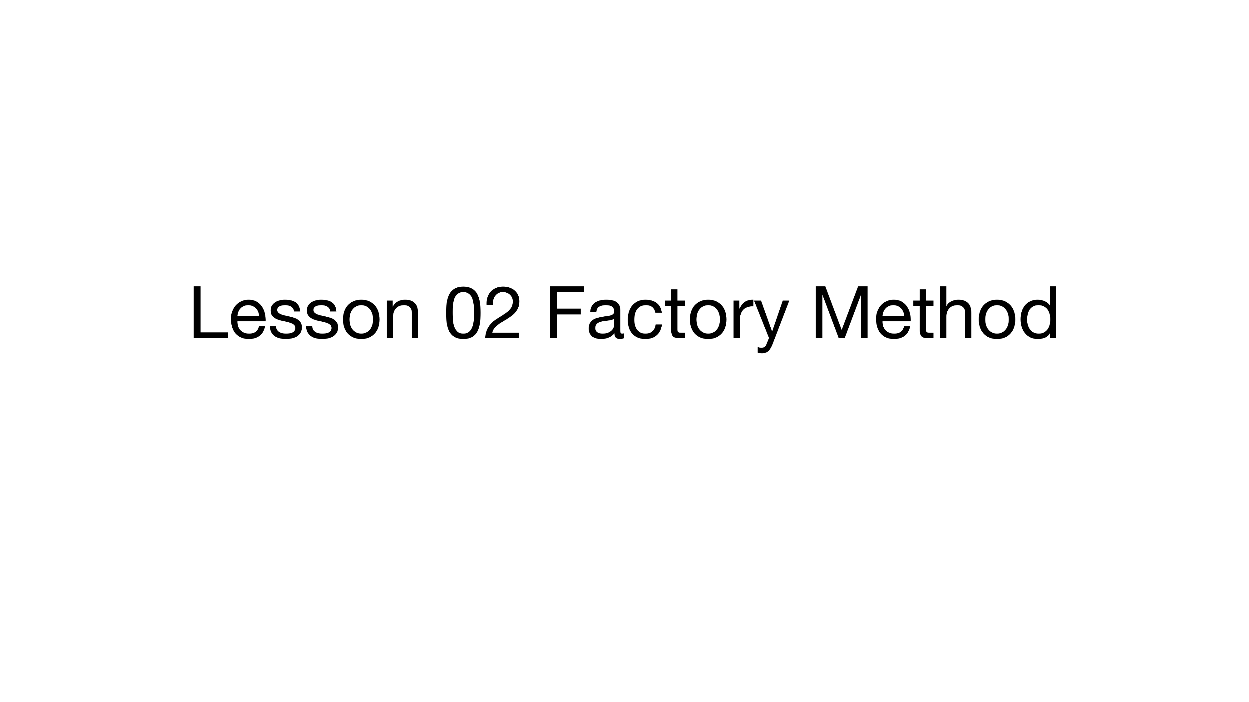 Factory Method 课件第 01 页